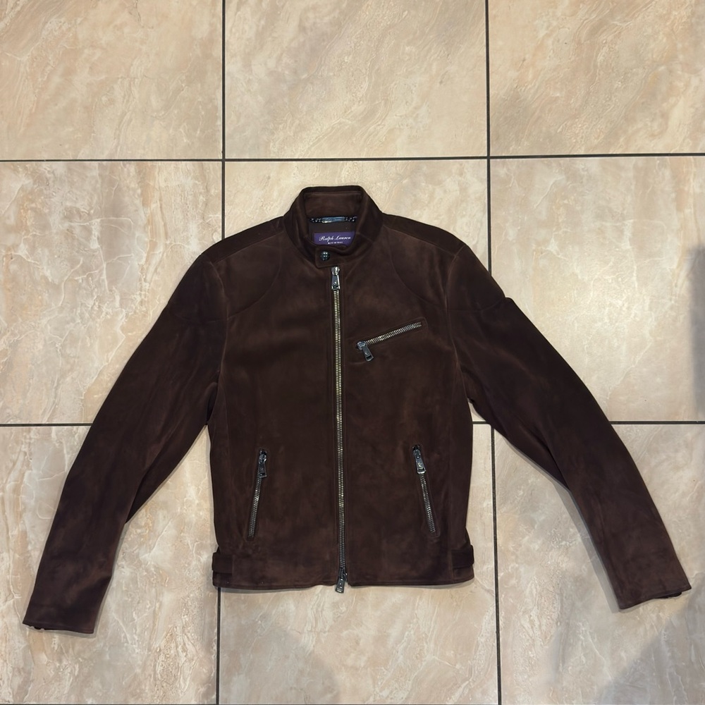 Ralph Lauren Purple Label Dark Brown Jacket